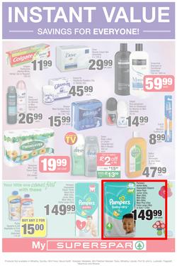 SUPER SPAR Eastern Cape : Value We're Proud To Put Our Name On (22 Oct - 3 Nov 2019). Only Available at Selected Stores in the Eastern Cape. Excluding Mthatha, page 3