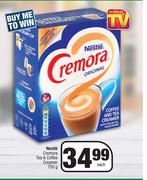 Nestle Cremora Tea & Coffee Creamer-750g Each
