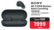 Sony WF-C700N Wireless Noise Cancelling Earbuds 