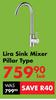 Lira Sink Mixer Pillar Type