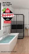 Mbali White Free Standing Bath 1700