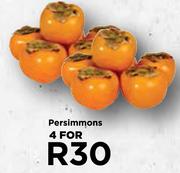 Persimmons-For 4
