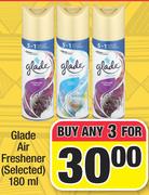 Glade Air Freshener-For Any 3 x 180ml