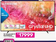 Samsung 190cm (75") Crystal UHD TV DU7000KXX