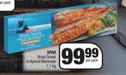 Spar Braai Snoek In Apricot Marinade-1.1Kg Per Pack