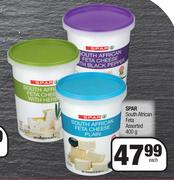 Spar South African Feta Assorted-400g Each