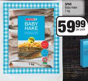 Spar Baby Hake-1Kg Per Pack