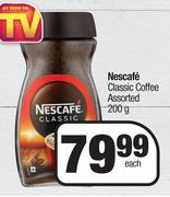 Nescafe Classic Coffee Assorted-200g Each