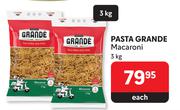 Pasta Grande Macaroni-3Kg Each