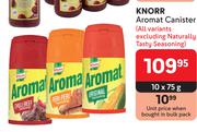 Knorr Aromat Canister-10 x 75g