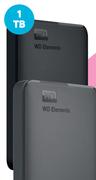 WD 1TB Elements Portable Hard Drive WDBUZG0010BB