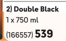 Johnnie Walker Double Black-750ml