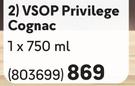 Hennessy VSOP Privilege Cognac-750ml Each