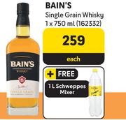 Bain's Single Grain Whisky-750ml