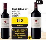Beyerskloof Pinotage-6 x 750ml Per Case