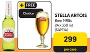 Stella Artois Beer NRBs-24 x 330ml Per Case