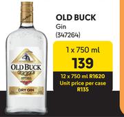 Old Buck Gin-750ml