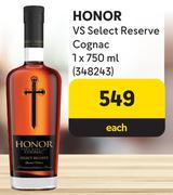 Honor VS Select Reserve Cognac-750ml