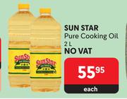  Sunstar Pure Cooking Oil-2L Each