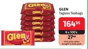 Glen Tagless Teabags-6 x 100's