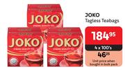 Joko Tagless Teabags-4 x 100's