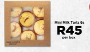 Mini Milk Tarts-6s Per Box
