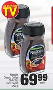 Nescafe Classic Coffee (Selected Excl.Decaf)-200g Each