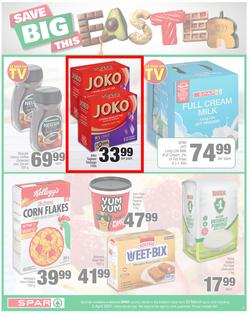 SPAR EASTERN CAPE : Your One Stop Easter Shop (23 March - 5 April 2021) Valid in Amahlathi, Bedford, Buffalo, Cala, Centane, Kwa-Fetting, Komga, Nemato, Patensie, page 3
