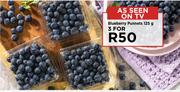 Blueberry Punnets-For 3 x 125g
