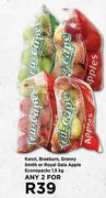 Kanzi, Braeburn, Granny Smith Or Royal Gala Apple Econopacks-For 2 x 1.5Kg