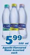 Aquelle Flavoured Water-500ml Each