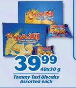 Tommy Taxi Biscuits-48 x 30g Each