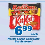 Nestle Large Chocolate Bar-Each