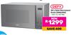 Defy 30L Solo Microwave Oven DMo390 837188