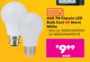 Simple Choice A60 7W Classic LED Bulb Cool Or Warm White 850024509001/2/850024565001/2