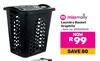 Miss Molly Laundry Basket Graphite 850009610