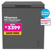 Hisense 198L Chest Freezer 850042473