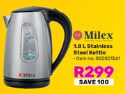 Milex 1.8L Stainless Steel Kettle 850001561