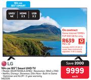 LG 65"(164cm) Smart UHD TV-On HomeInternet 10 MB/s FUP 200GB