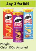 Pringles Chips Assorted-For 3 x 100g