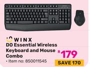 Winx Do Essential Wireless Keyboard & Mouse Combo 850011545