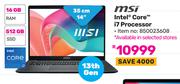 MSI Intel Core i7 Processor 850023608