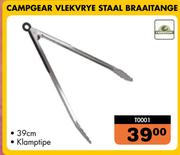 Campgear Vlekvrye Staal braaitange T0001
