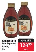 Goldcrest Eezi Squeeze Honey-1Kg Each