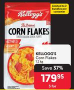 Kellogg's Corn Flakes-For 3 x 1.2Kg