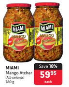 Miami Mango Atchar (All Variants)-780g Each