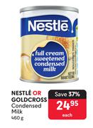 Nestle Or Gold Cross Condensed Milk-460g Each