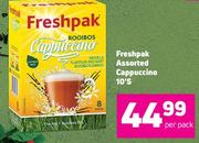 Freshpak Assorted Cappuccino-10's Pack