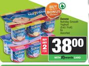 Danone Nutriday Smooth Yoghurt-For 2 x 6s