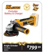 Ingco Angle Grinder Cordless 30031